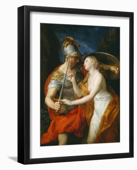 Peace and War, 1776-Pompeo Girolamo Batoni-Framed Premium Giclee Print