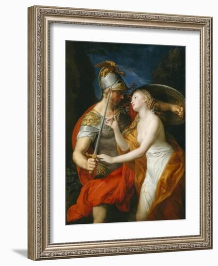 Peace and War, 1776-Pompeo Girolamo Batoni-Framed Giclee Print