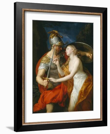 Peace and War, 1776-Pompeo Girolamo Batoni-Framed Giclee Print