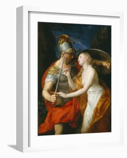 Peace and War, 1776-Pompeo Girolamo Batoni-Framed Giclee Print