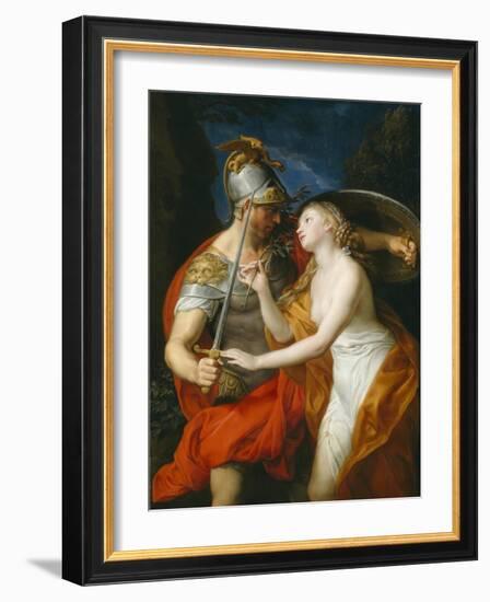 Peace and War, 1776-Pompeo Girolamo Batoni-Framed Giclee Print