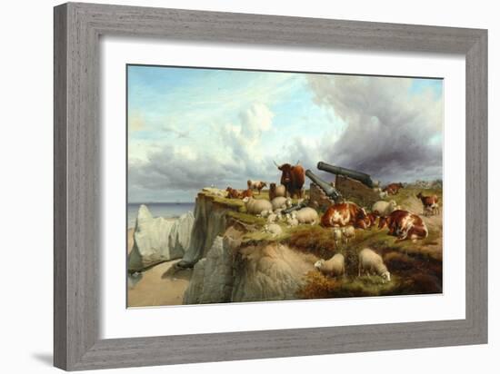 Peace and War, 1888-Thomas Sidney Cooper-Framed Giclee Print