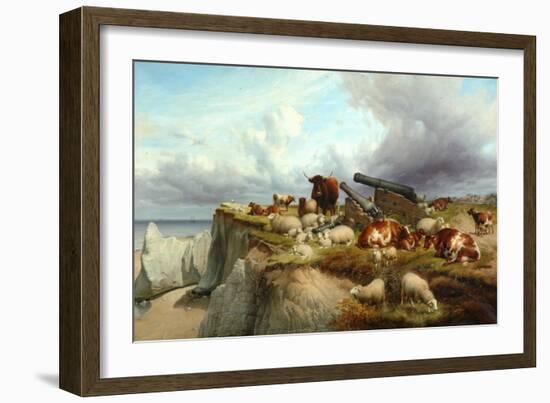 Peace and War, 1888-Thomas Sidney Cooper-Framed Giclee Print