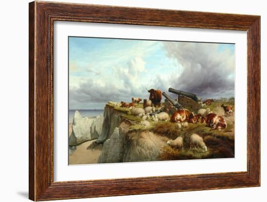 Peace and War, 1888-Thomas Sidney Cooper-Framed Giclee Print