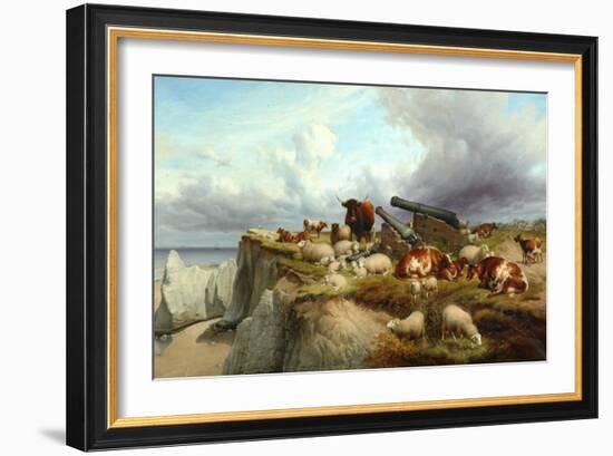 Peace and War, 1888-Thomas Sidney Cooper-Framed Giclee Print