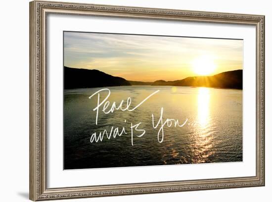 Peace Awaits-Susan Bryant-Framed Photo