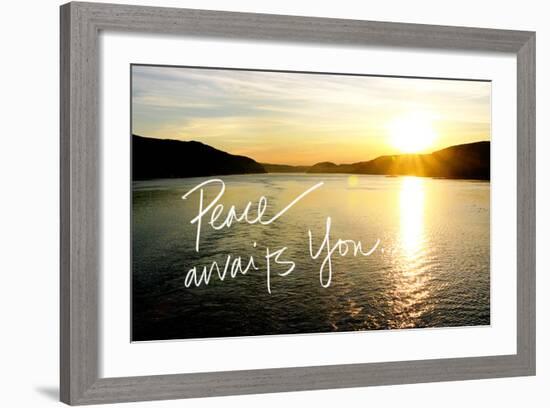 Peace Awaits-Susan Bryant-Framed Photo