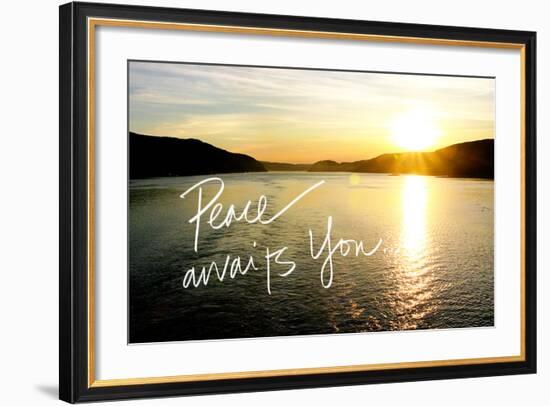 Peace Awaits-Susan Bryant-Framed Photo