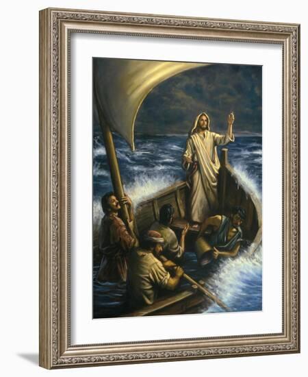 Peace, Be Still-David Lindsley-Framed Giclee Print