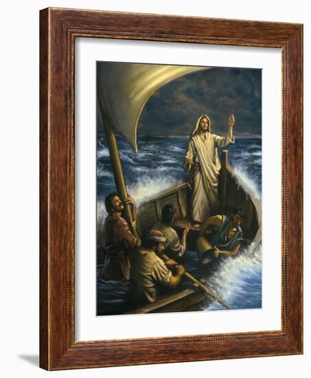 Peace, Be Still-David Lindsley-Framed Giclee Print