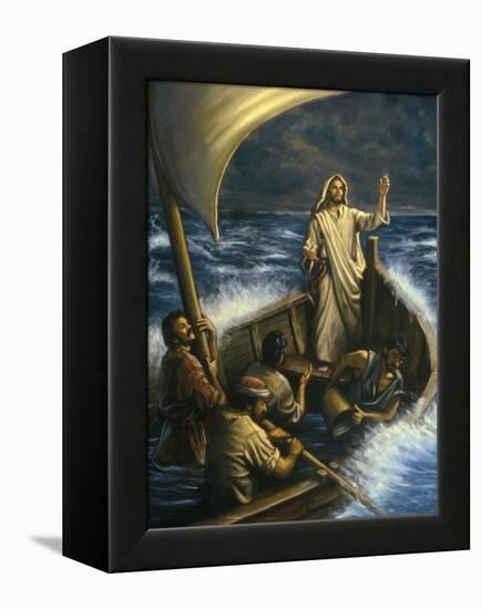 Peace, Be Still-David Lindsley-Framed Premier Image Canvas