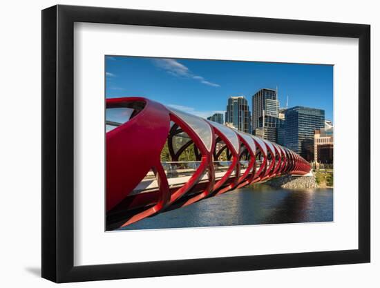 Peace Bridge, Calgary, Alberta, Canada-Stefano Politi Markovina-Framed Photographic Print