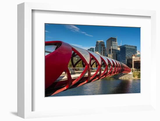 Peace Bridge, Calgary, Alberta, Canada-Stefano Politi Markovina-Framed Photographic Print