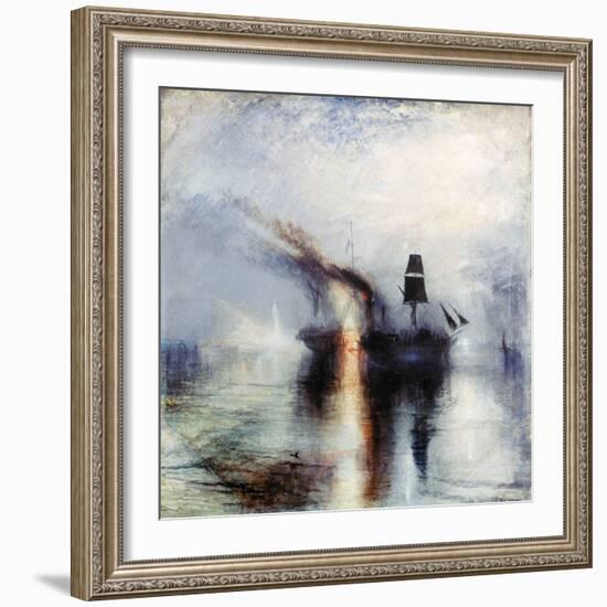 Peace, Burial at Sea, C1842-JMW Turner-Framed Giclee Print