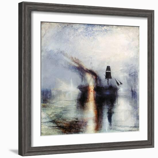 Peace, Burial at Sea, C1842-JMW Turner-Framed Giclee Print