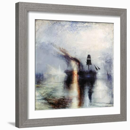 Peace, Burial at Sea, C1842-JMW Turner-Framed Giclee Print