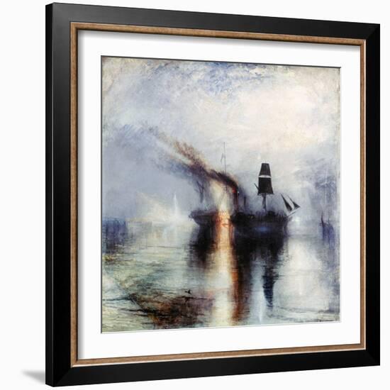 Peace, Burial at Sea, C1842-JMW Turner-Framed Giclee Print