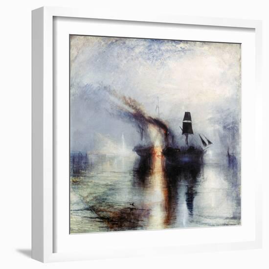 Peace, Burial at Sea, C1842-JMW Turner-Framed Giclee Print