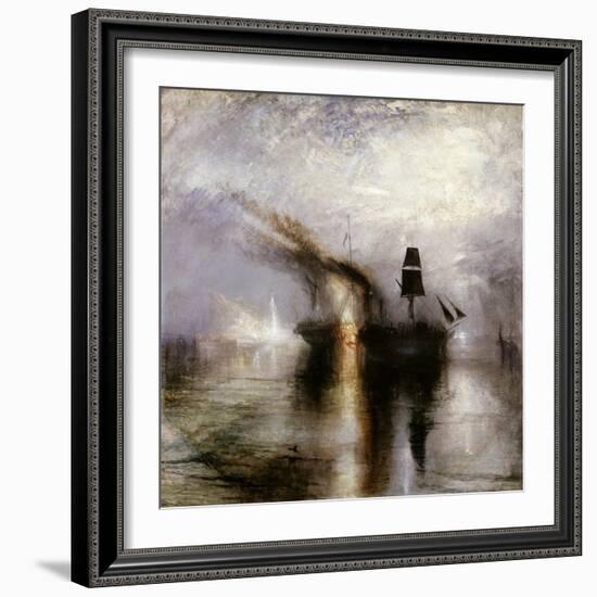 Peace - Burial at Sea-JMW Turner-Framed Giclee Print