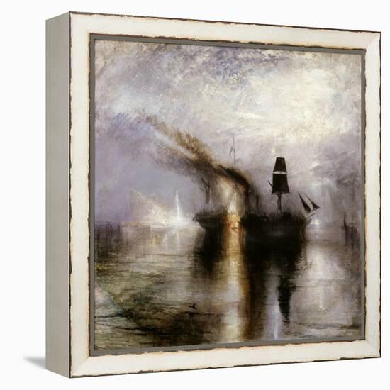 Peace - Burial at Sea-JMW Turner-Framed Premier Image Canvas