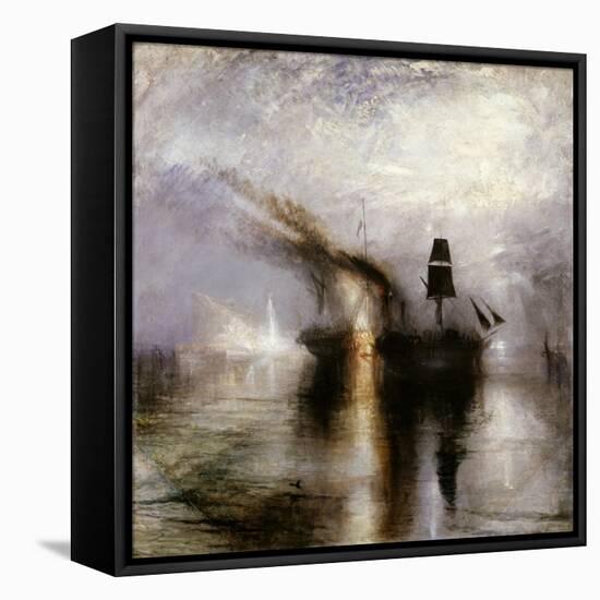 Peace - Burial at Sea-JMW Turner-Framed Premier Image Canvas