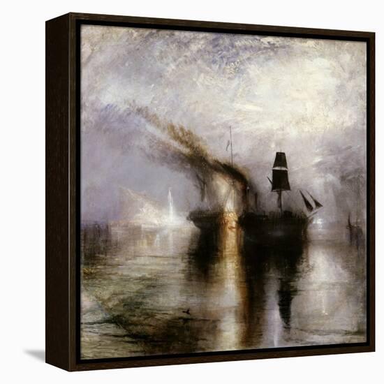 Peace - Burial at Sea-JMW Turner-Framed Premier Image Canvas