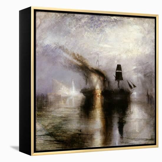 Peace - Burial at Sea-JMW Turner-Framed Premier Image Canvas