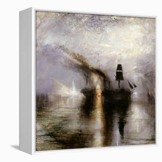 Peace - Burial at Sea-JMW Turner-Framed Premier Image Canvas