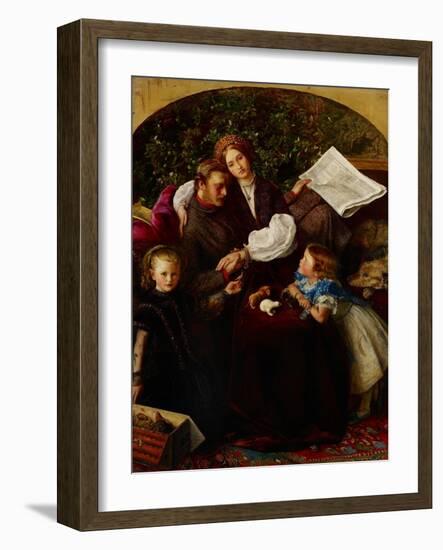 Peace Concluded, 1856-John Everett Millais-Framed Giclee Print