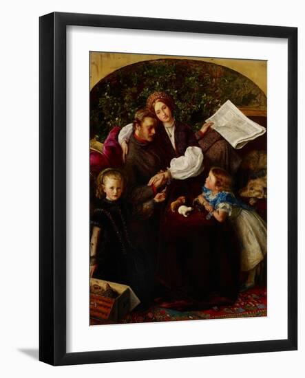 Peace Concluded, 1856-John Everett Millais-Framed Giclee Print