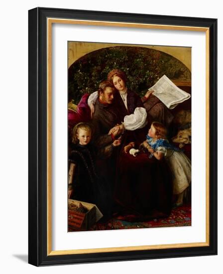 Peace Concluded, 1856-John Everett Millais-Framed Giclee Print