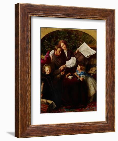 Peace Concluded, 1856-John Everett Millais-Framed Giclee Print