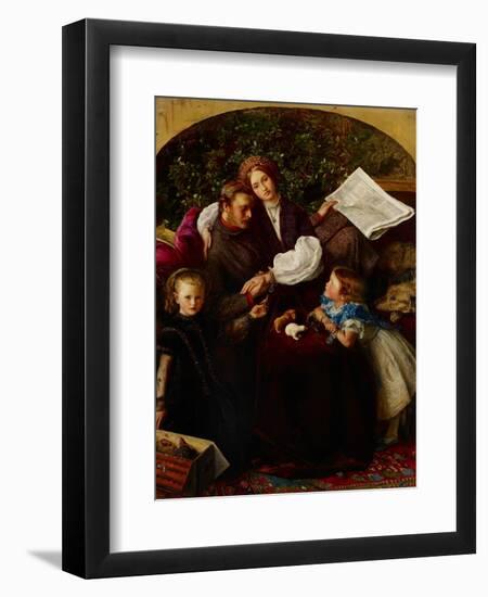 Peace Concluded, 1856-John Everett Millais-Framed Giclee Print