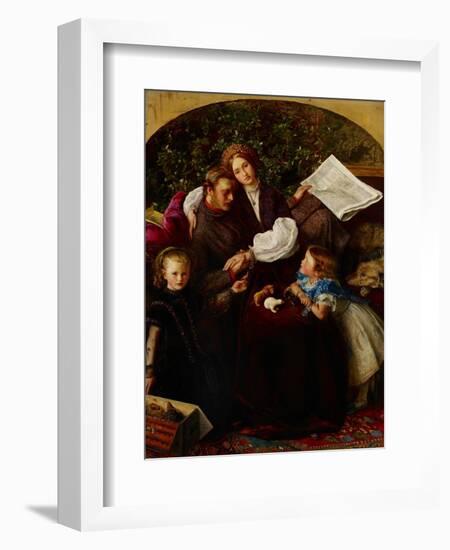 Peace Concluded, 1856-John Everett Millais-Framed Giclee Print