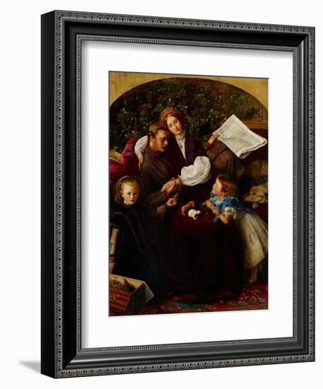 Peace Concluded, 1856-John Everett Millais-Framed Giclee Print