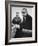 Peace Corp. Head Sargent R. Shriver Jr. and President Lyndon B. Johnson-John Dominis-Framed Photographic Print