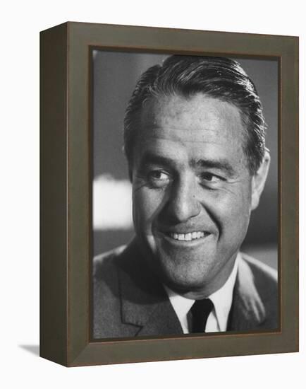 Peace Corp. Head, Sargent R. Shriver Jr-John Dominis-Framed Premier Image Canvas