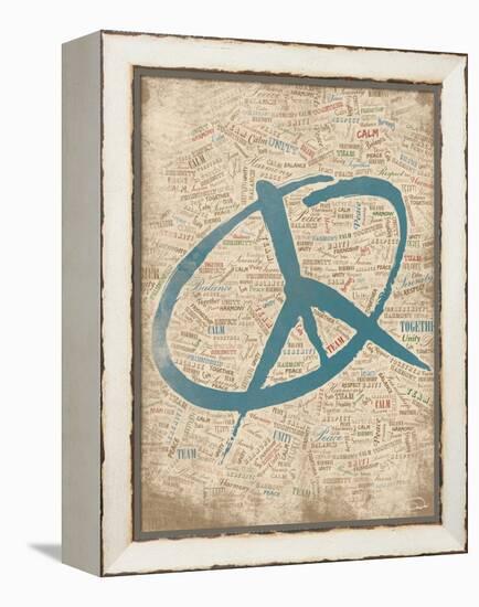 Peace For Love-OnRei-Framed Stretched Canvas