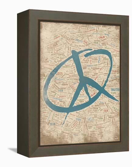 Peace For Love-OnRei-Framed Stretched Canvas