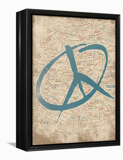 Peace For Love-OnRei-Framed Stretched Canvas