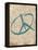 Peace For Love-OnRei-Framed Stretched Canvas