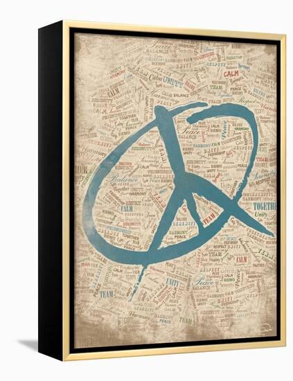 Peace For Love-OnRei-Framed Stretched Canvas