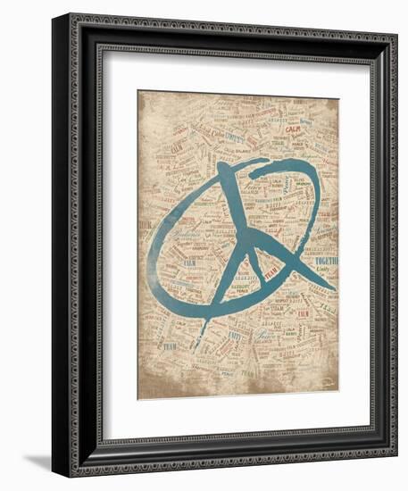 Peace For Love-OnRei-Framed Premium Giclee Print