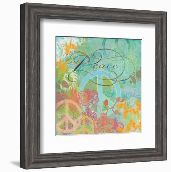 Peace Garden I-Alan Hopfensperger-Framed Premium Giclee Print