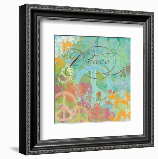 Peace Garden I-Alan Hopfensperger-Framed Premium Giclee Print