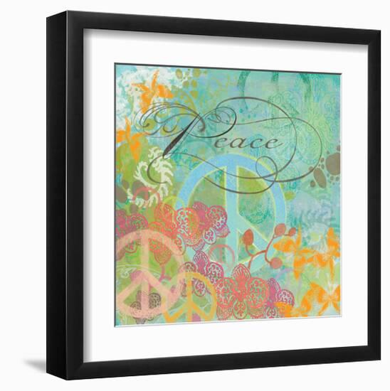 Peace Garden I-Alan Hopfensperger-Framed Art Print