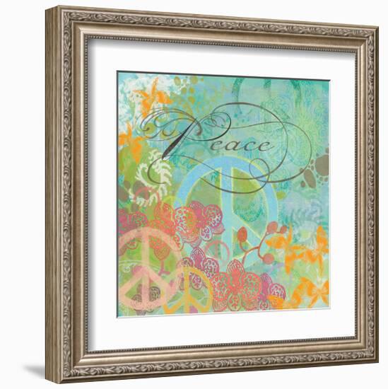 Peace Garden I-Alan Hopfensperger-Framed Art Print