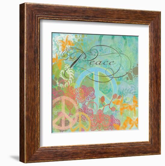 Peace Garden I-Alan Hopfensperger-Framed Art Print