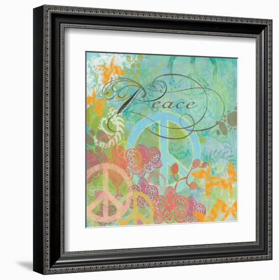 Peace Garden I-Alan Hopfensperger-Framed Art Print