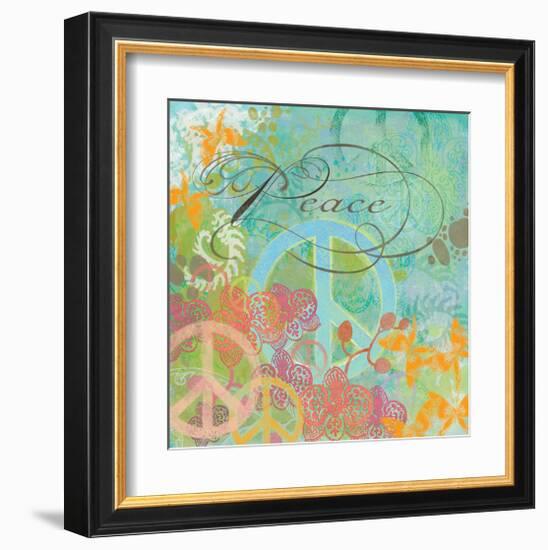 Peace Garden I-Alan Hopfensperger-Framed Art Print